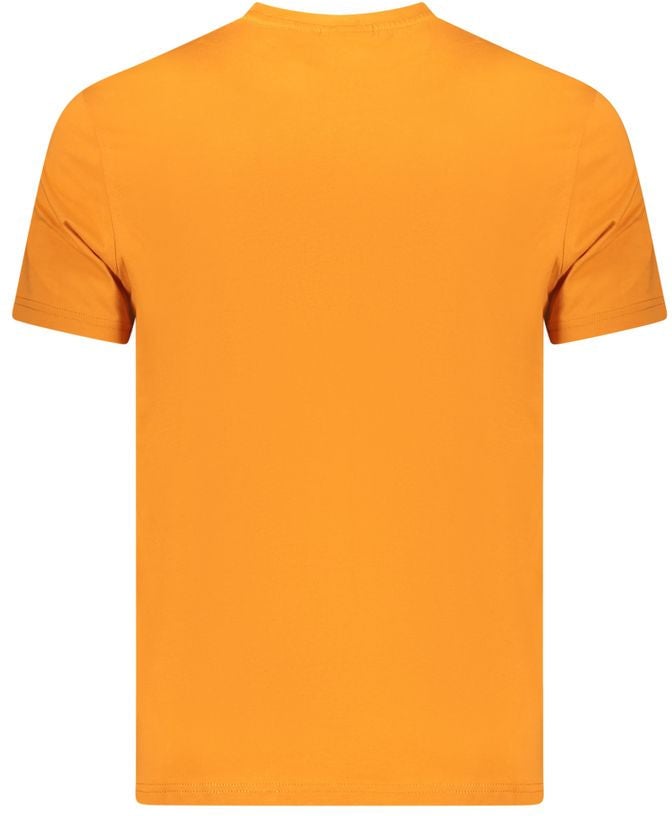 Napapijri Napapijri Arancione Cotton Men T-Shirt Oranje