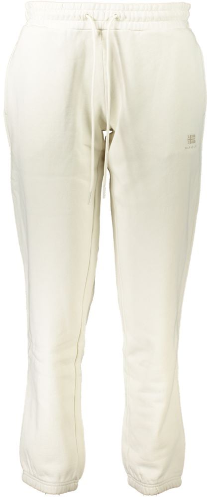 Napapijri Napapijri White Cotton Women's Sweatpant Wit