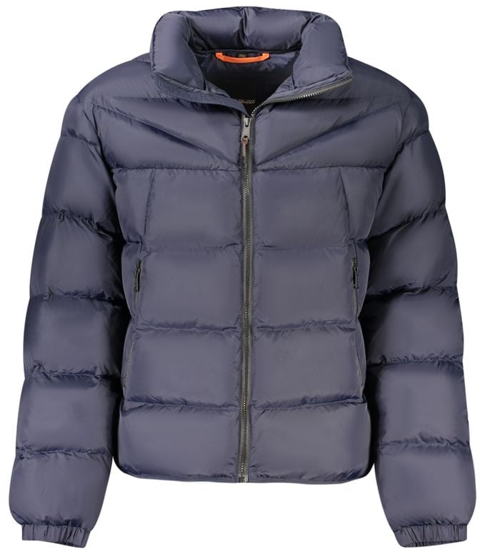 Napapijri Blu Poliammide Men's Jacket Blauw