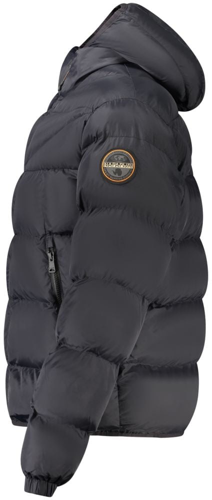 Napapijri Napapijri Nero Poliammide Men's Jacket Zwart