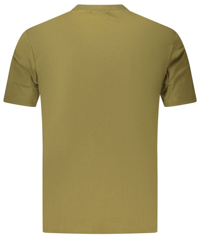 Napapijri Verde Cotton Men T-Shirt Groen