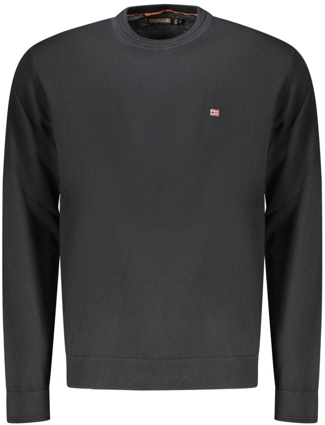 Napapijri Napapijri Verde Cotton Men's Track Pant Zwart