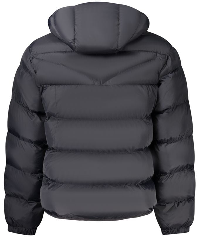 Napapijri Nero Poliammide Men's Jacket Zwart