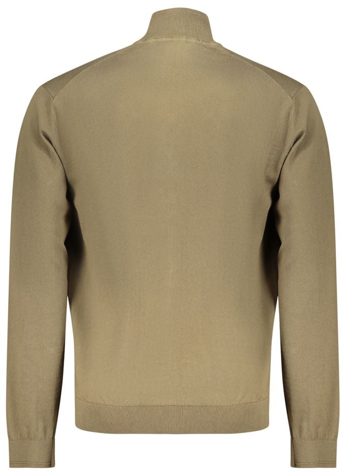 Napapijri Verde Cotton Men Cardigan Groen