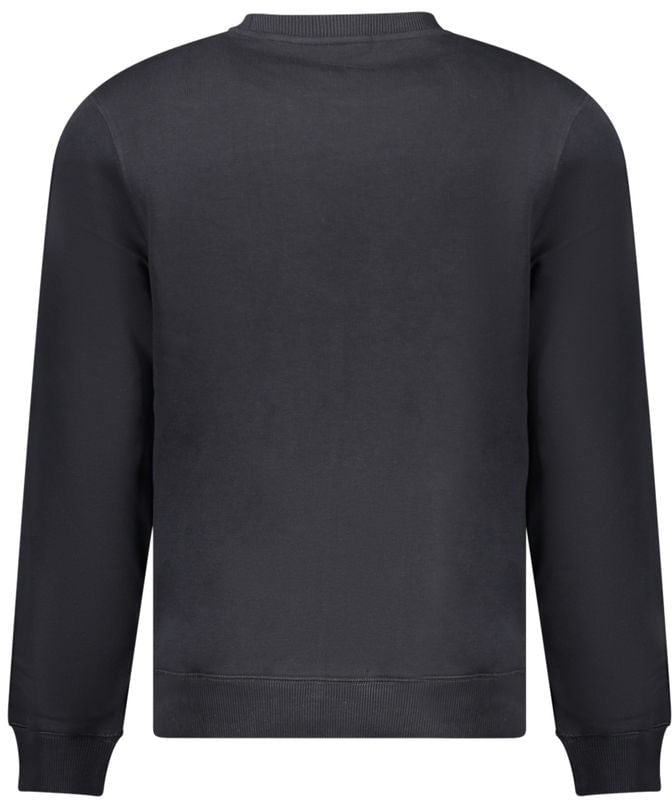 Napapijri Black Cotton Mens Sweatshirt Zwart