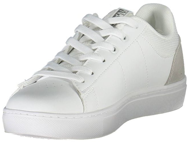 Napapijri Bianco Leather Women Sneaker Wit