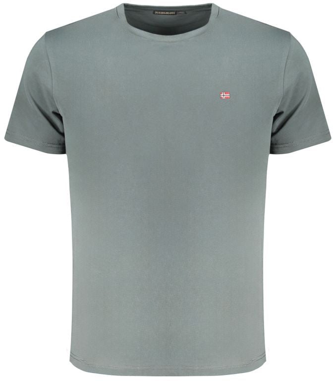 Napapijri Verde Cotton Men T-Shirt Groen