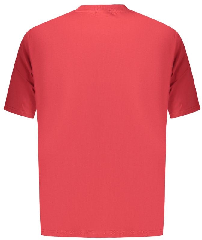 Napapijri Rosso Cotton Men Shirt Rood