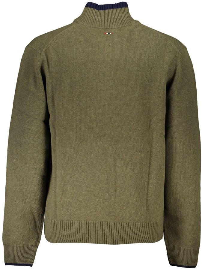 Napapijri Napapijri Verde Tessuto Men Sweater Groen