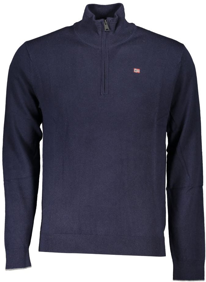 Napapijri Napapijri Blu Tessuto Mens Sweater Blauw