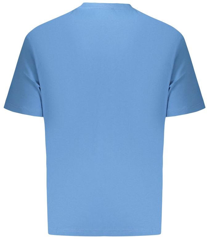 Napapijri Azzurro Cotton Men's T-Shirt Blauw