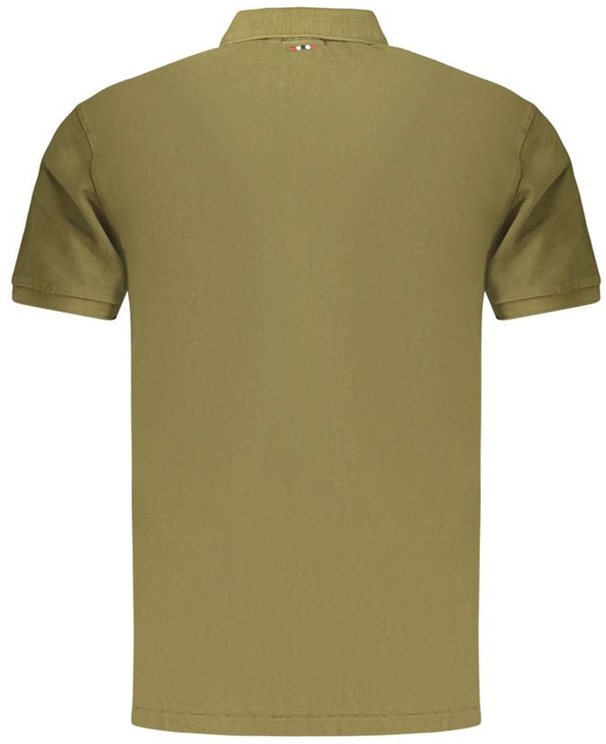 Napapijri Verde Cotton Men's Polo Groen