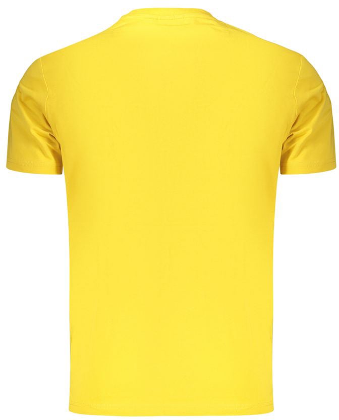 Napapijri Napapijri Giallo Cotton Men's T-Shirt Geel