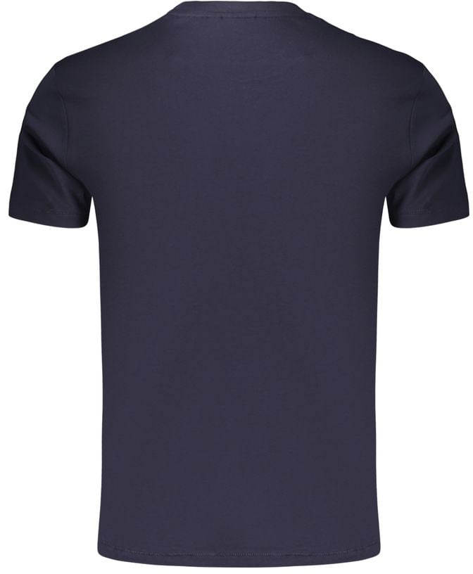 Napapijri Napapijri Blue Cotton Men's T-Shirt Blauw