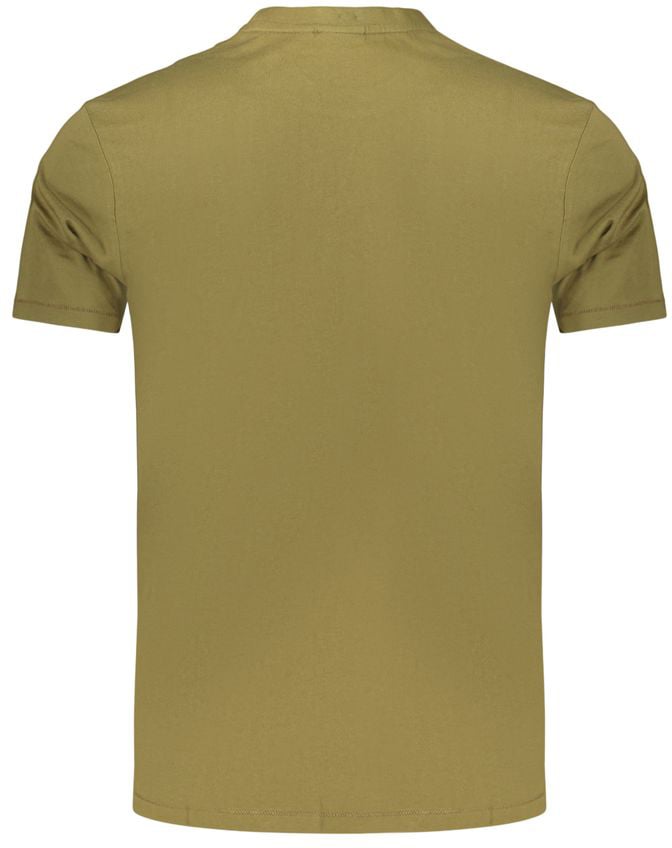 Napapijri Napapijri Verde Cotton Men's T-Shirt Groen