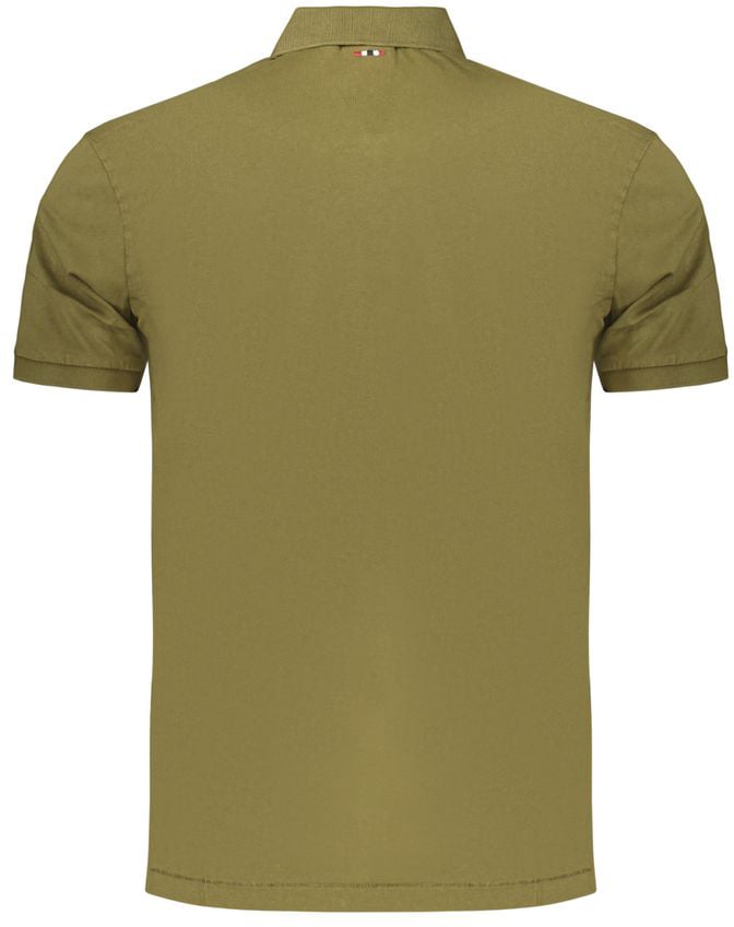 Napapijri Green Cotton Men's Polo Shirt Groen