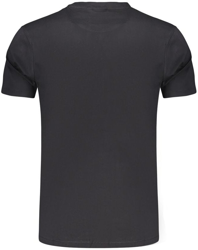 Napapijri Black Cotton Men's Shirt Zwart