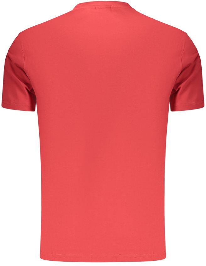 Napapijri Napapijri Red Cotton Men's T-Shirt Rood