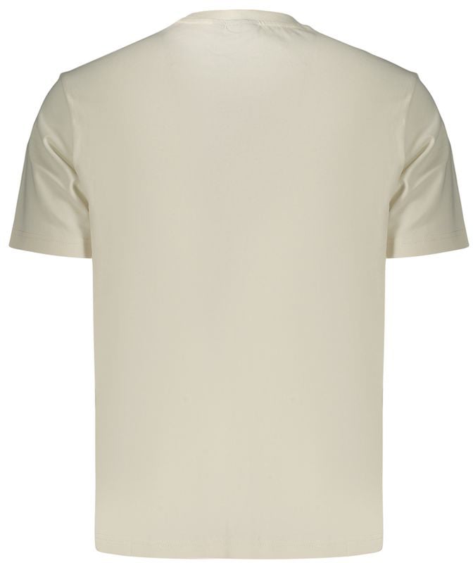 Napapijri White Cotton Men's T-Shirt Wit