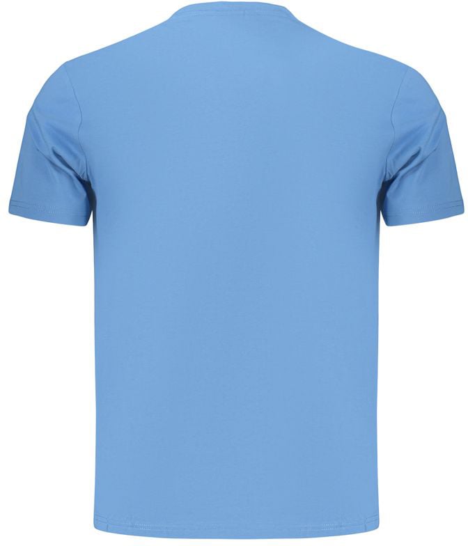 Napapijri Azzurro Cotton Mens TShirt Blauw