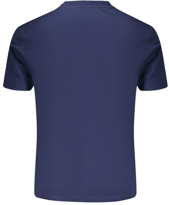 Napapijri Napapijri Blue Cotton Men's T-Shirt Blauw