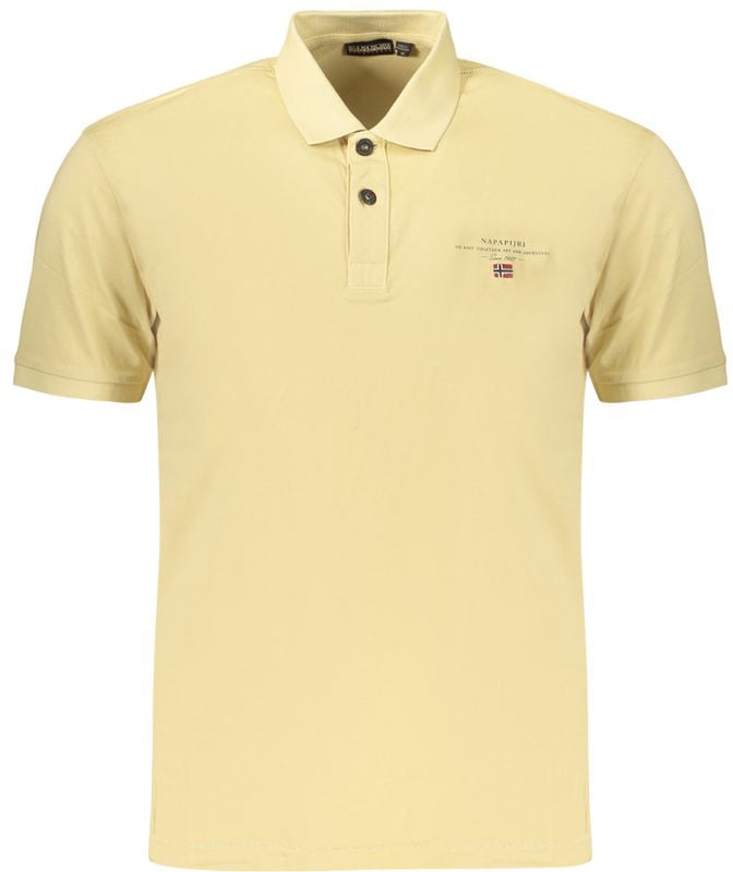 Napapijri Beige Cotton Men's Polo Beige