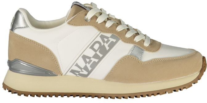Napapijri Bianco Polyester Women's Sneakers Blauw