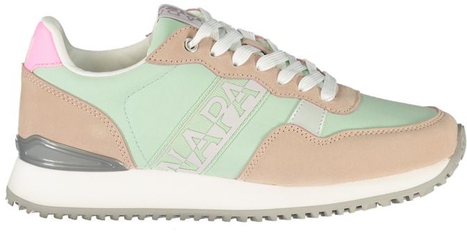 Napapijri Verde Polyester Womens Sneaker Groen