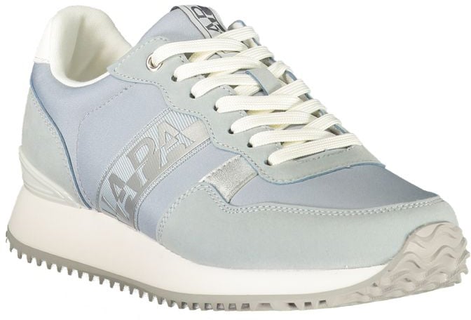 Napapijri Azzurro Polyurethane Women Sneaker Blauw