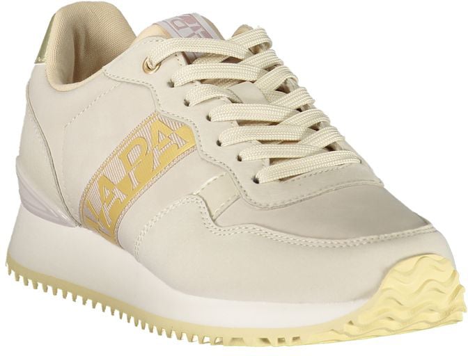 Napapijri Pink Polyester Women's Sneaker Roze