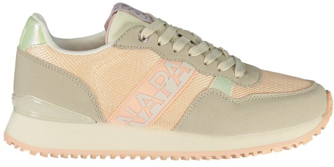 Napapijri Pink Polyester Women's Sneaker Roze