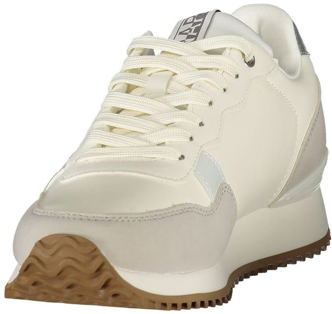 Napapijri White Polyester Womens Sneaker Wit
