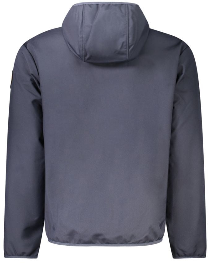 Napapijri Napapijri Blu Polyester Men's Jacket Blauw