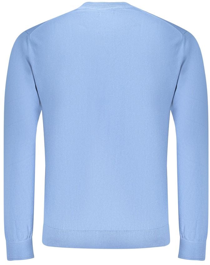 Napapijri Azzurro Cotton Men's T-Shirt Blauw