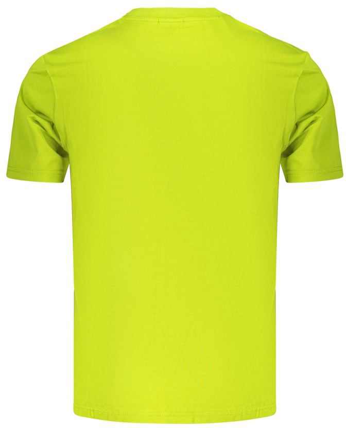 Napapijri Green Cotton Men's T-Shirt Groen