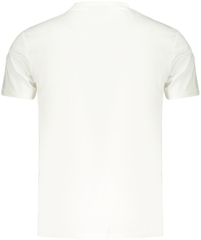 Napapijri Napapijri White Cotton Mens T-Shirt Wit