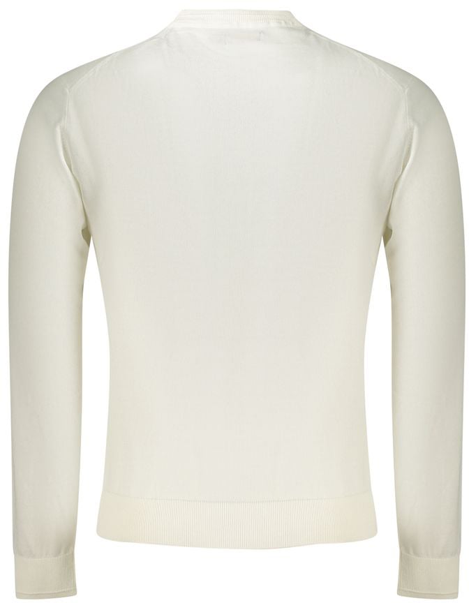 Napapijri White Cotton Men Shirt Wit