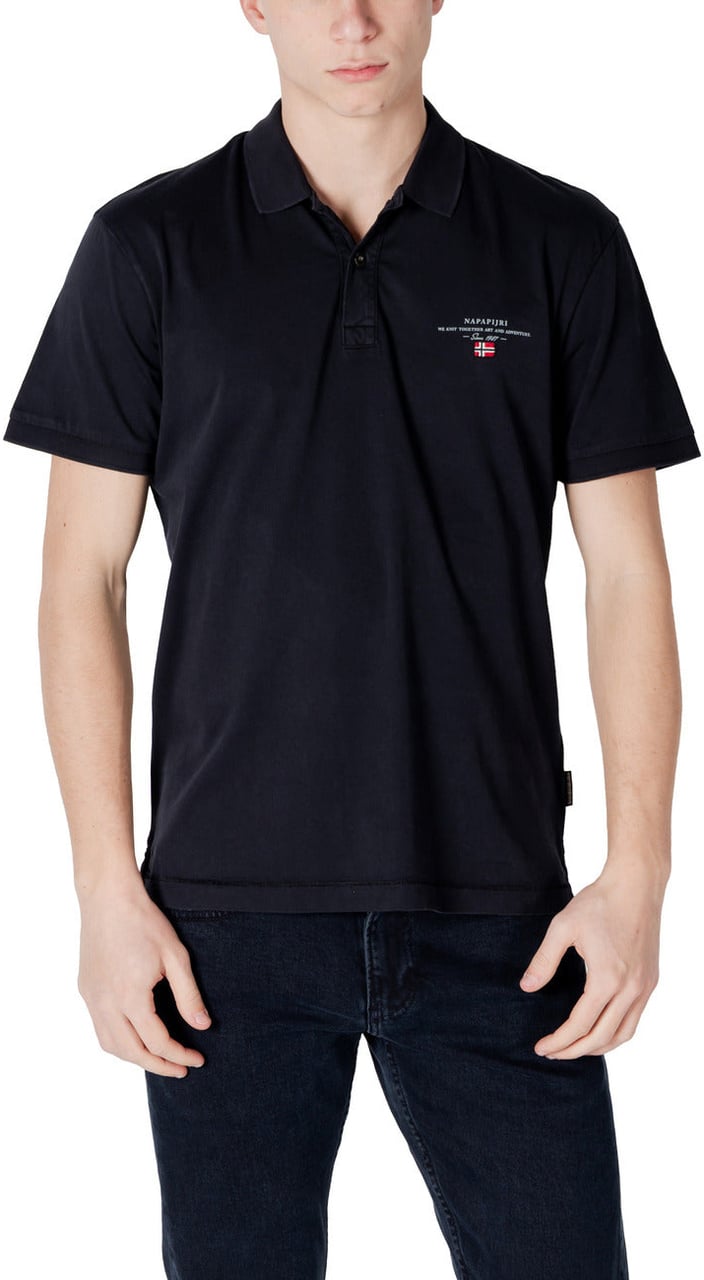 Napapijri Men Polo Blauw