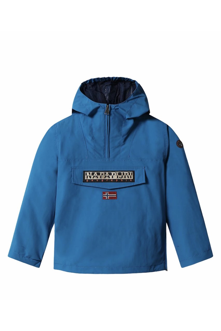 Napapijri Kids Rainforest Summer Jacket Mykonos Blue Blauw