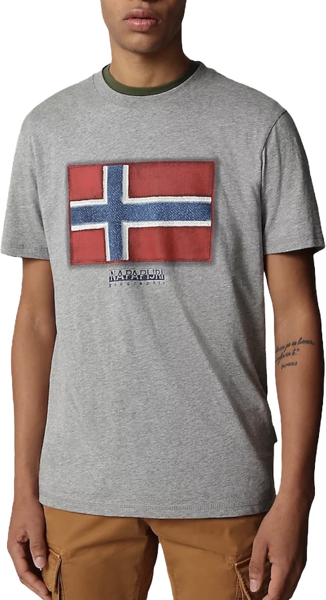 Napapijri Sirol SS  Tee Grijs Divers
