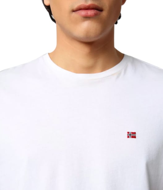 Napapijri Salis T-shirt Wit Wit