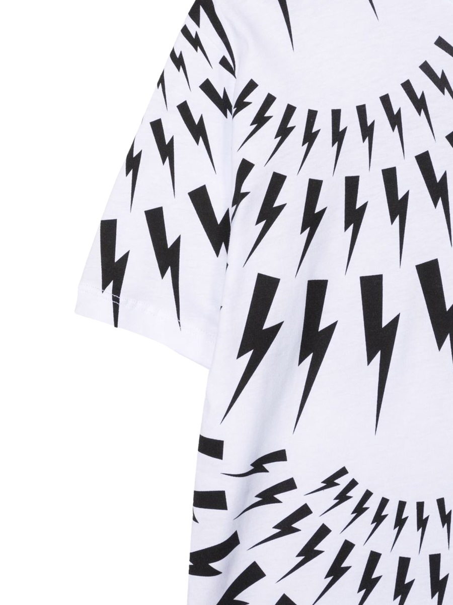 Neil Barrett JERSEY BOY T-SHIRT Wit