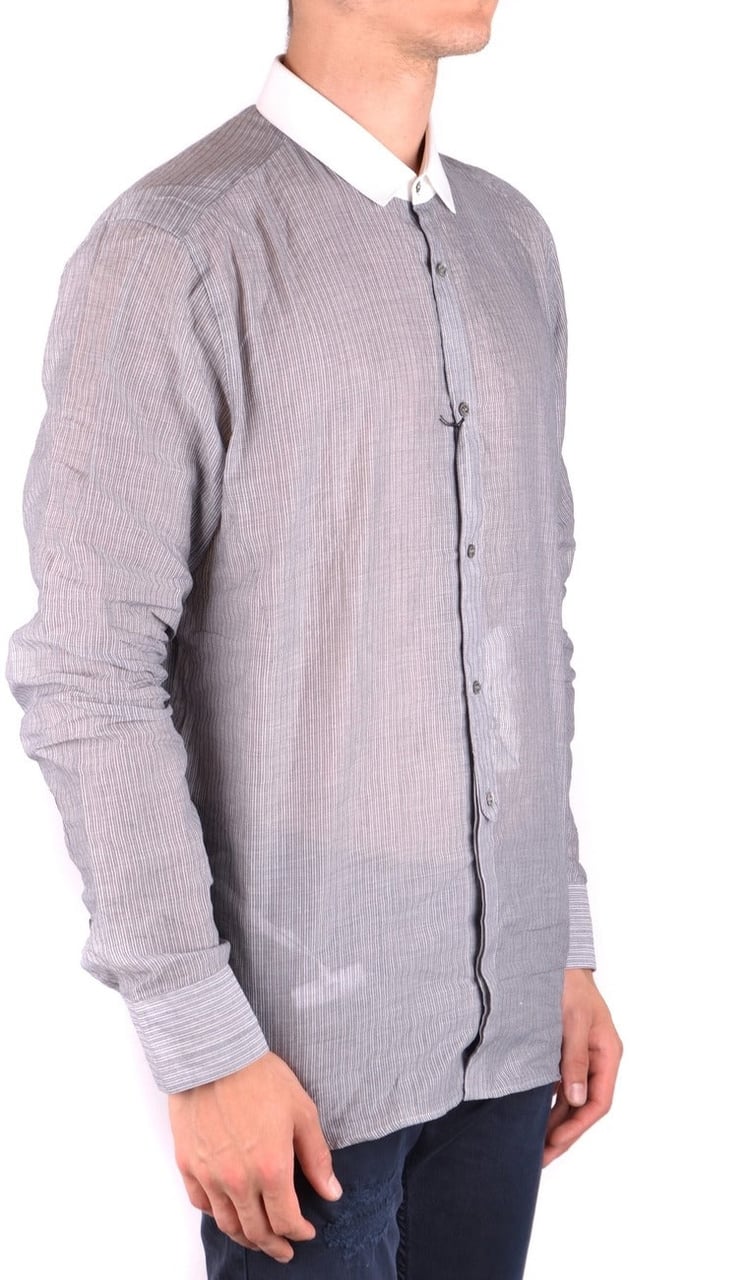 Neil Barrett Men Shirt Grijs
