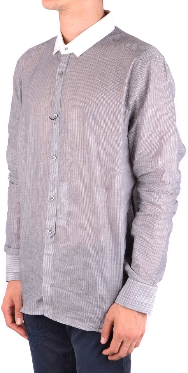 Neil Barrett Men Shirt Grijs