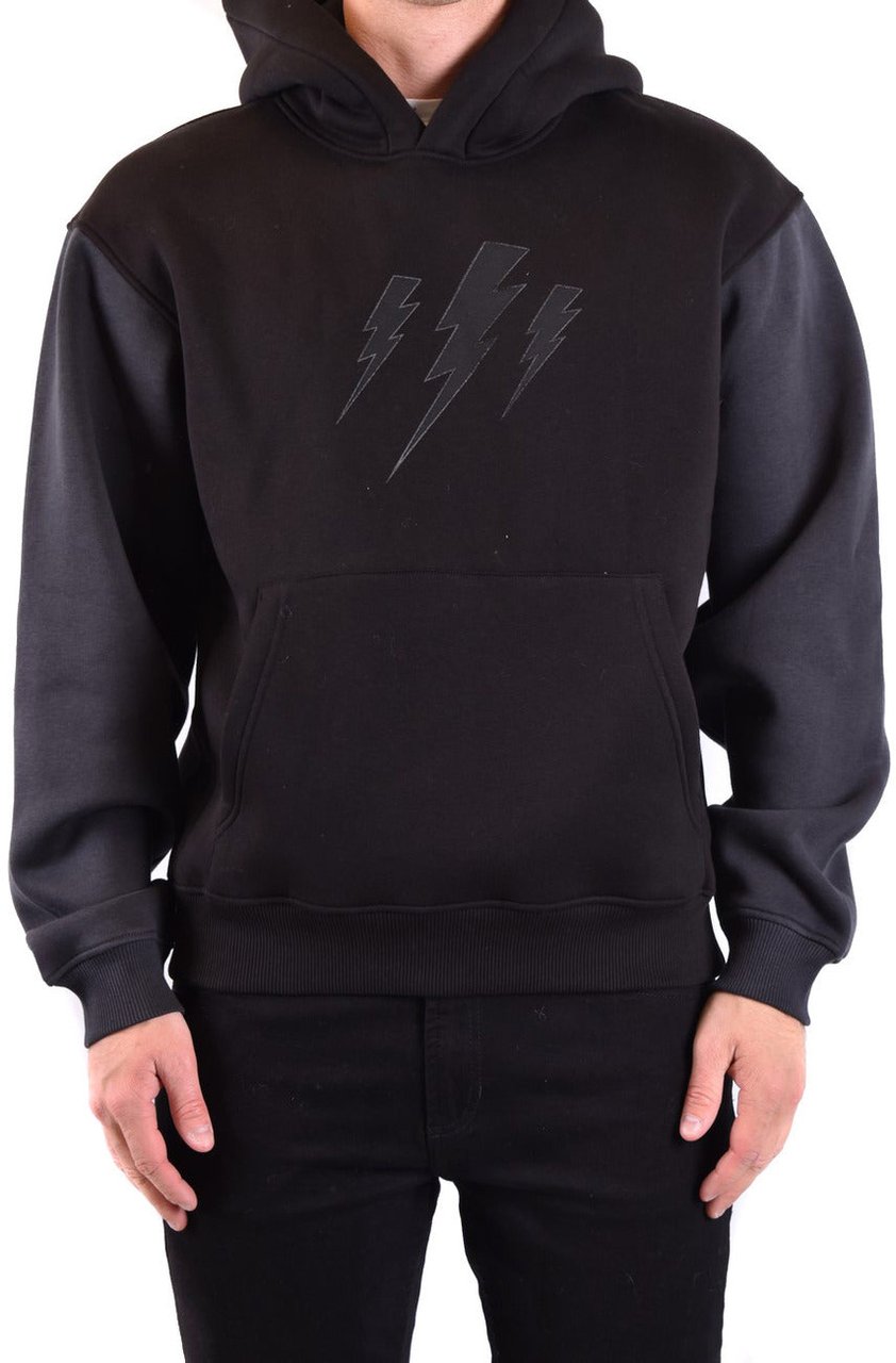 Neil Barrett Men Sweatshirts Zwart