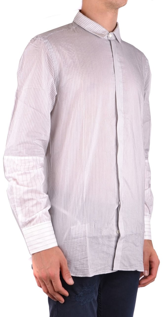 Neil Barrett Men Shirt Grijs