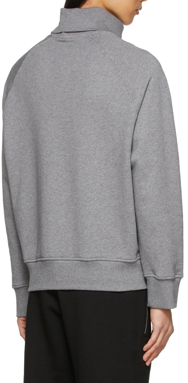 Neil Barrett Jewel Turtleneck Sweatshirt Grijs
