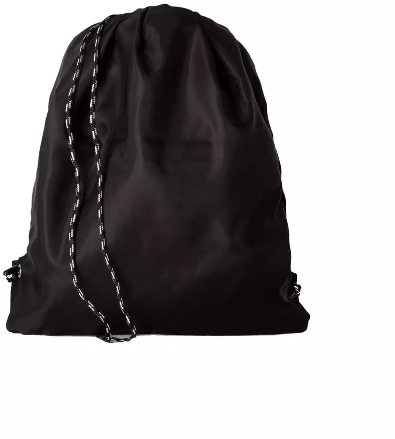Neil Barrett Black Nylon Men Backpack Zwart