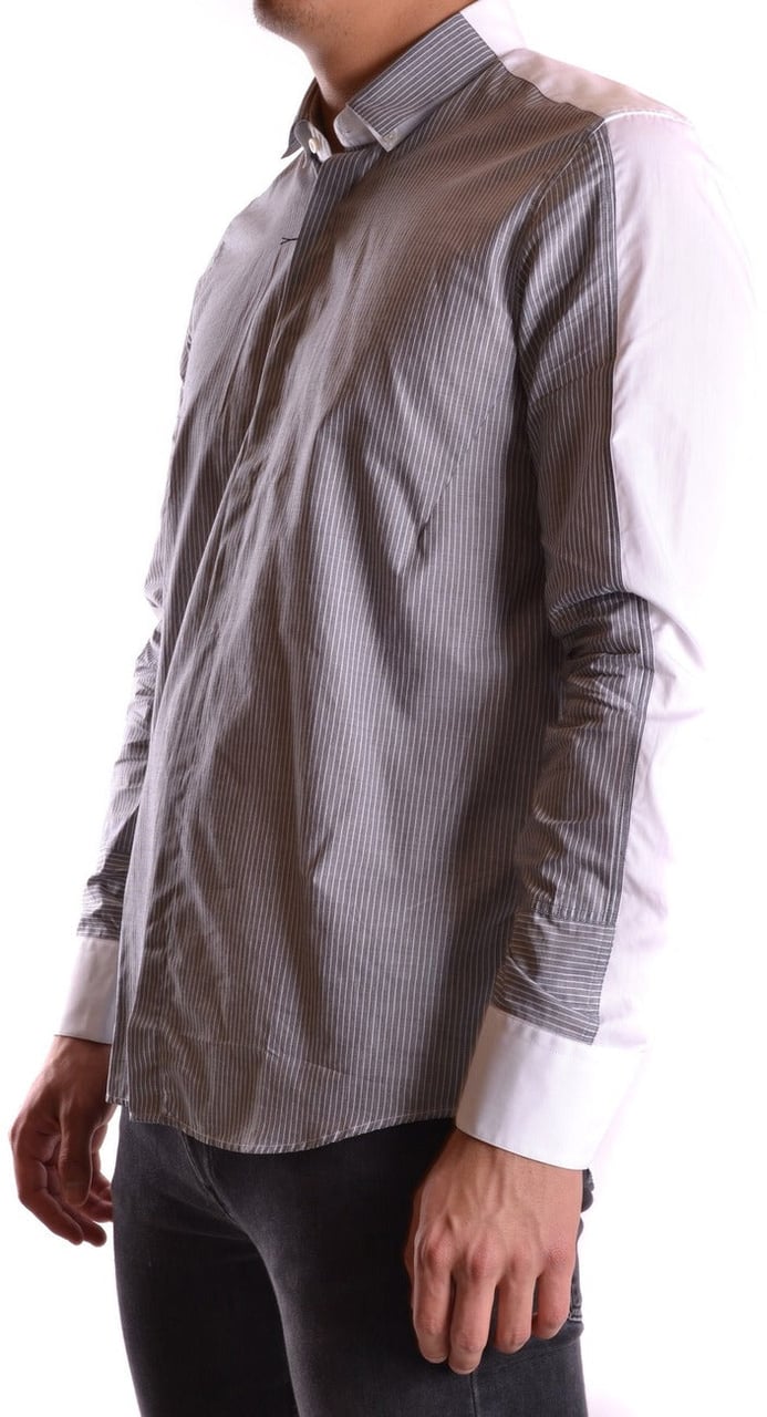Neil Barrett Men Shirt Grijs