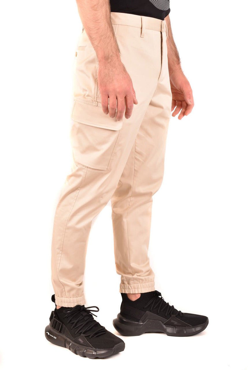 Neil Barrett Men Trousers Beige